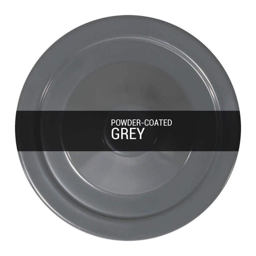 Mullan Lighting Lighting Powder-Coated Grey / Clear Ardle Well Glass Outdoor Wall Sconce