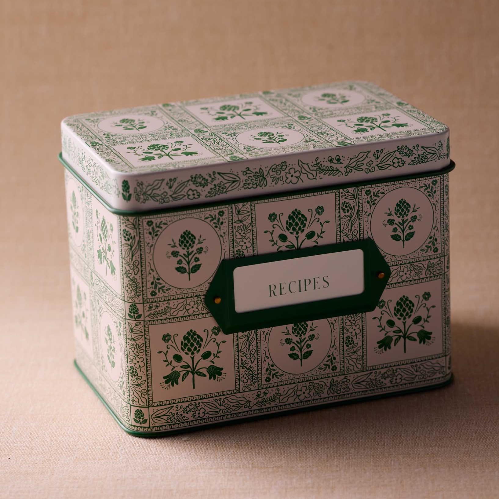 Rifle Paper Co. SHOP Artichoke Recipe Tin