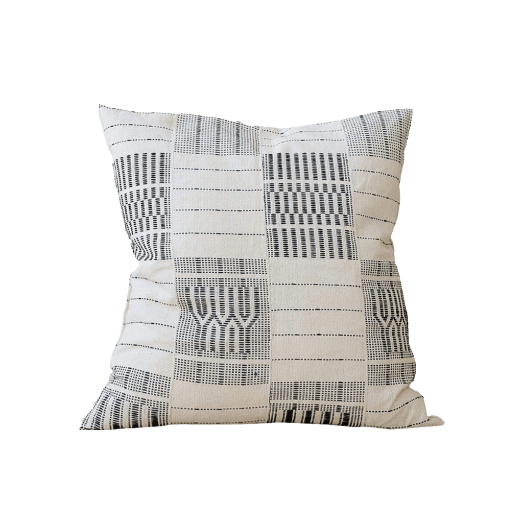Five and Six Textiles Pillow Artisanal Indigo Pillow