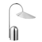 Ferm Living Lighting Stainless Steel Arum Portable Lamp