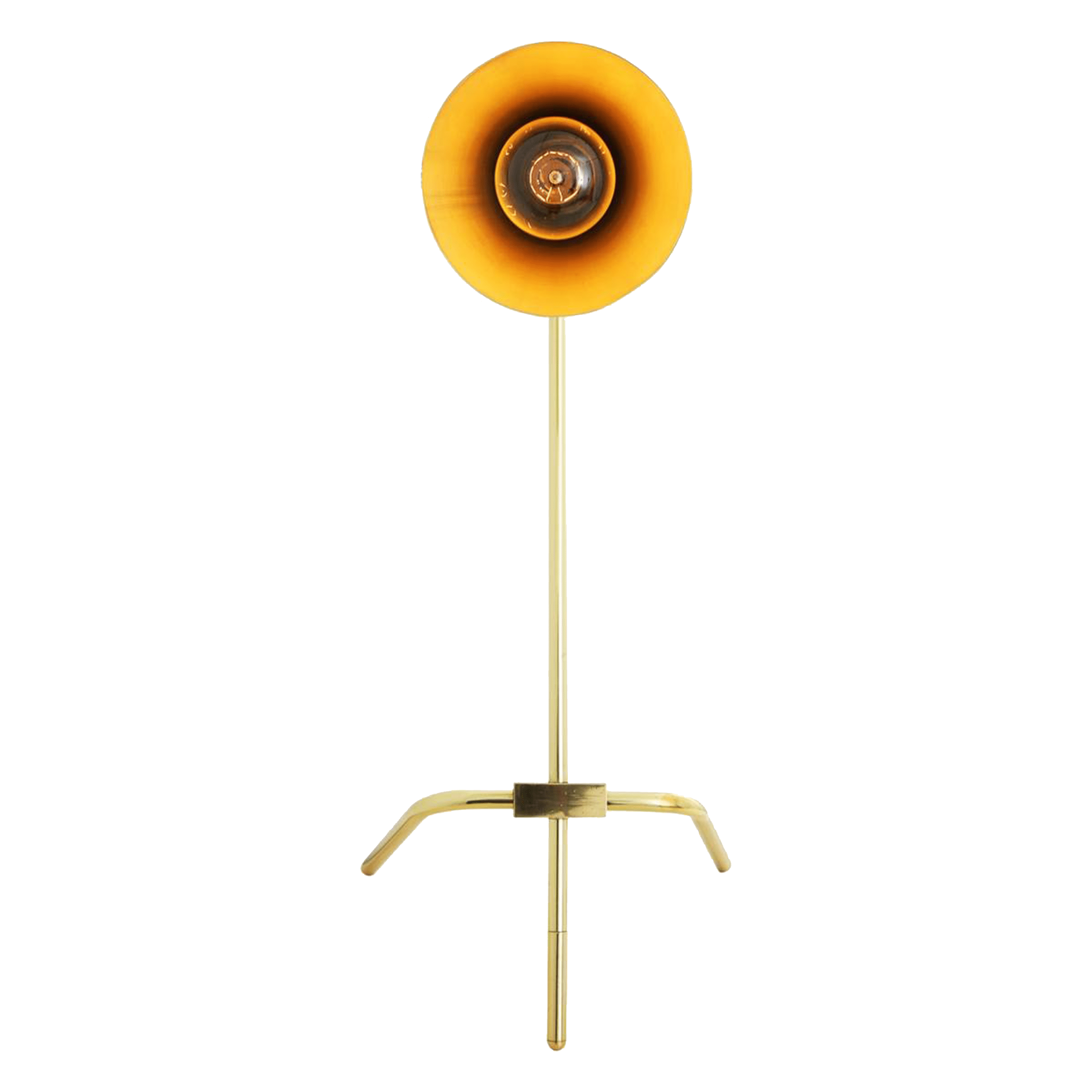 Mullan Lighting Lighting Astana Industrial Adjustable Brass Table Lamp