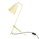 Mullan Lighting Lighting Astana Industrial Adjustable Brass Table Lamp
