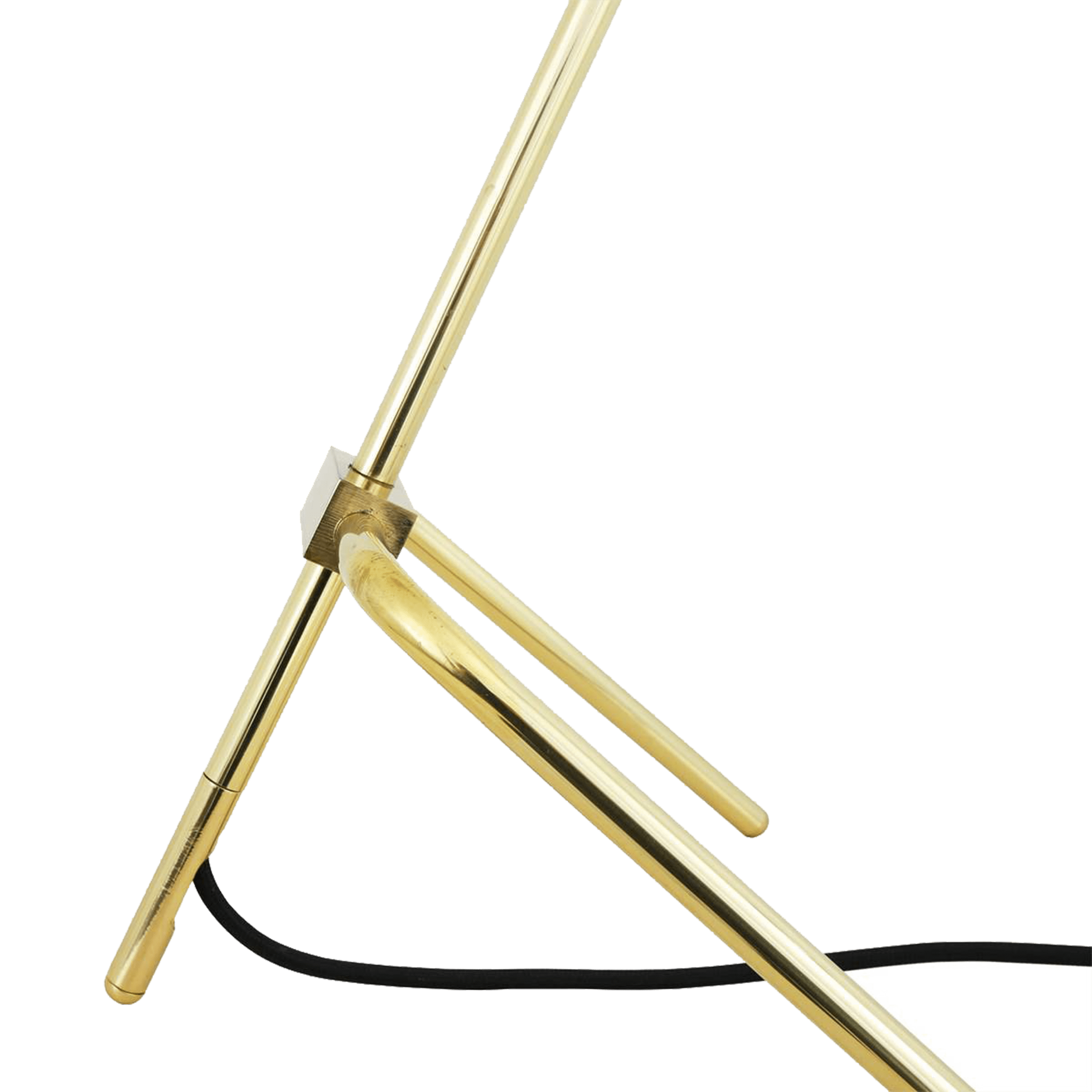 Mullan Lighting Lighting Astana Industrial Adjustable Brass Table Lamp