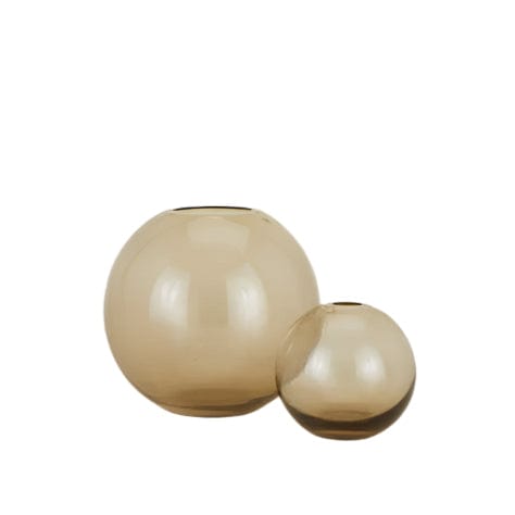 Hawkins New York Vases Large / Smoke Aurora Sphere