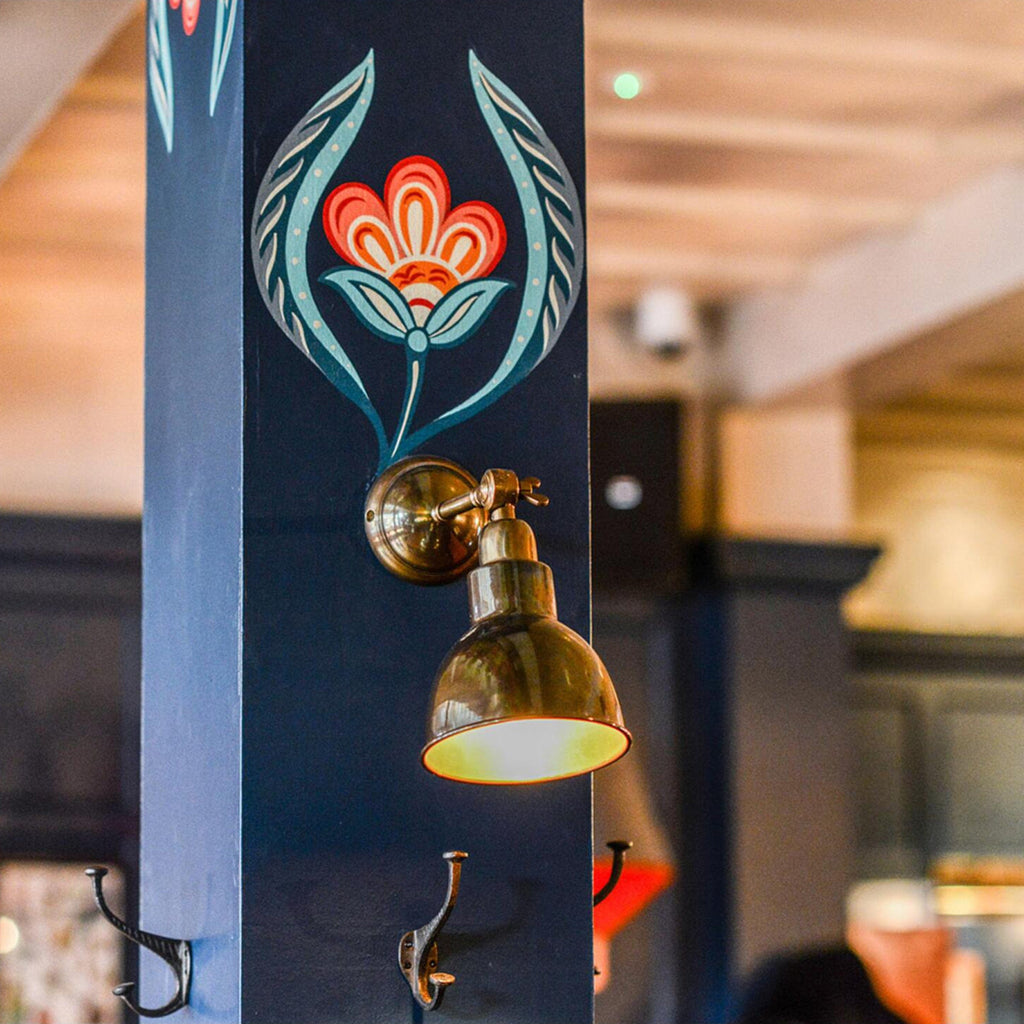 Mullan Lighting Lighting Baku Vintage Adjustable Wall Sconce