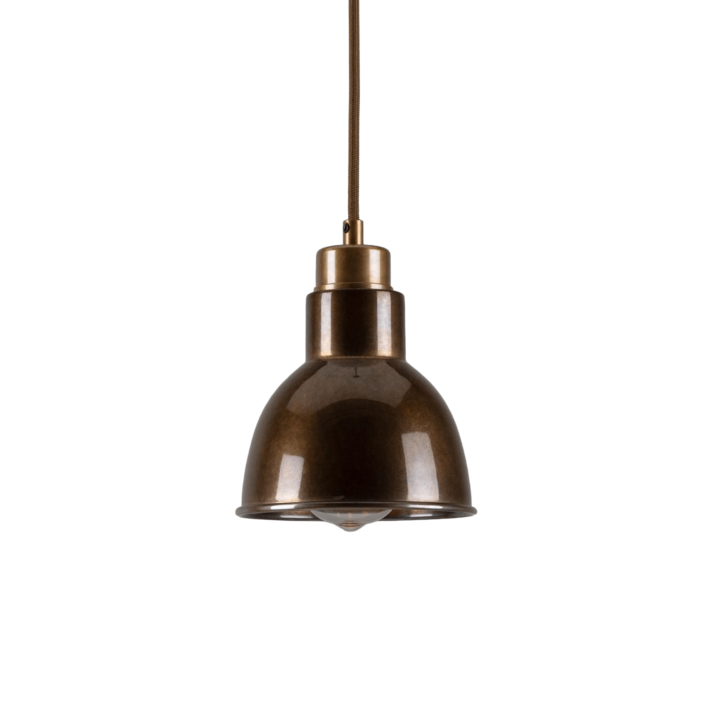 Mullan Lighting Lighting Antique Brass / 100cm (39.25") Baku Vintage Brass Pendant