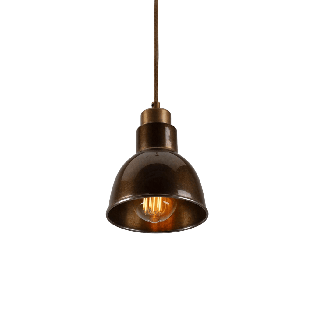 Mullan Lighting Lighting Baku Vintage Brass Pendant