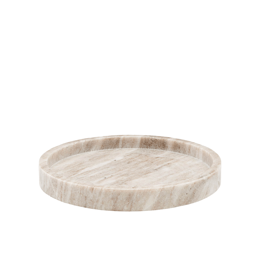 Meraki Kitchenware Beige Marble Tray