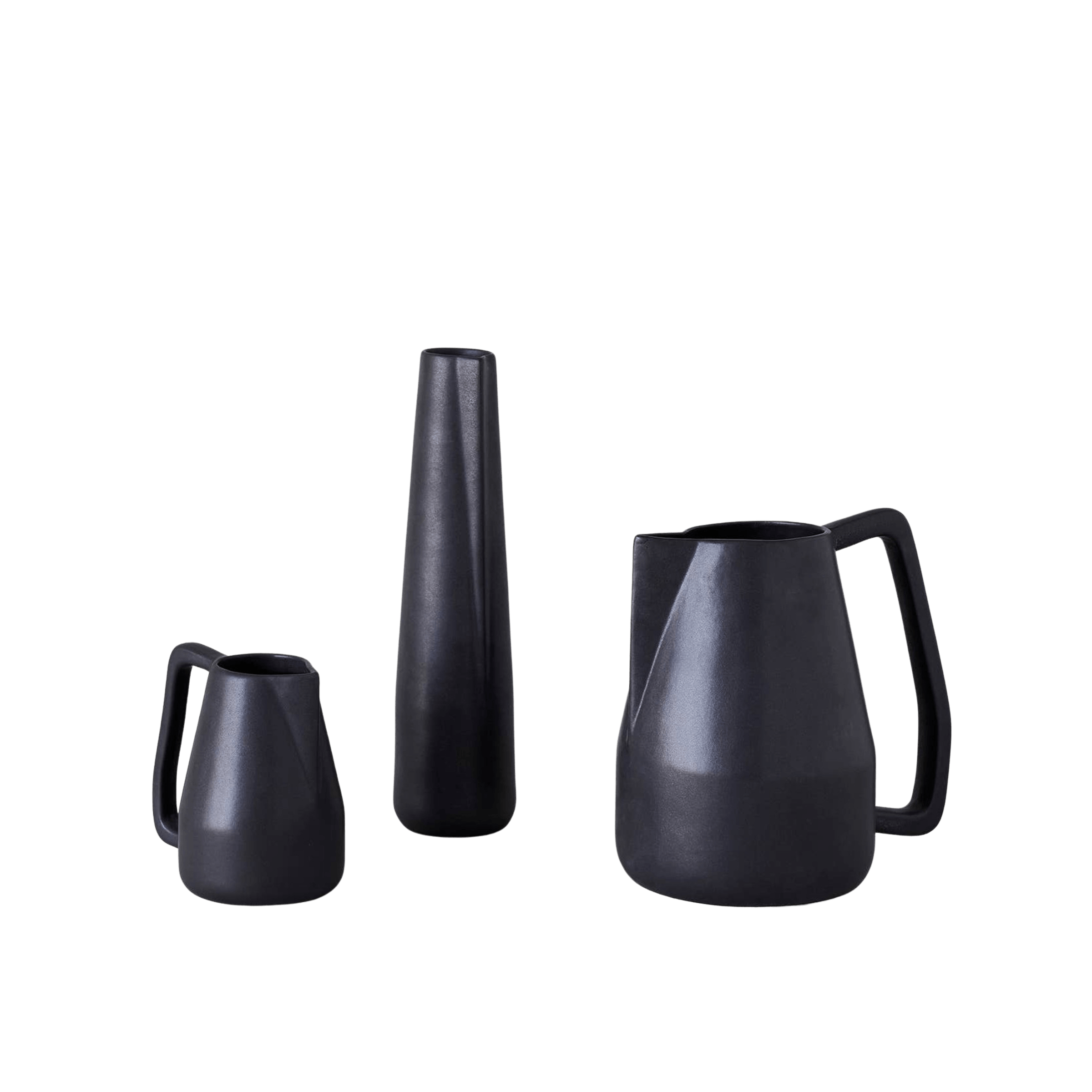 Bloomist Pottery Black Novah Pitcher