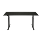 Ethnicraft Furniture 55.5" x 28" / Black Oak / Black Bok Adjustable Desk