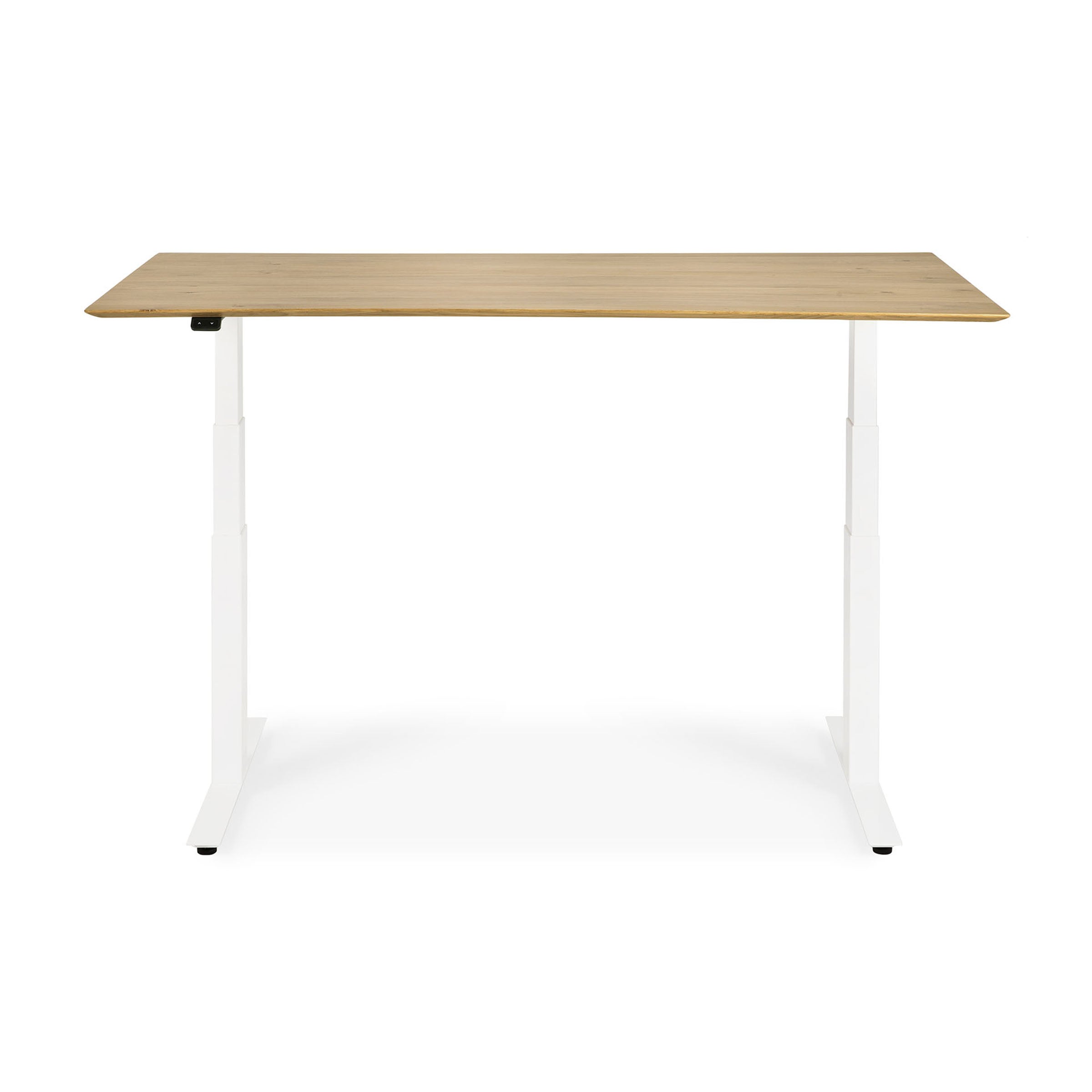 Ethnicraft Furniture 55.5" x 28" / Oak / White Bok Adjustable Desk