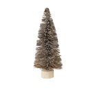 HomArt Holiday Large Bottle Brush Tree with Glitter, Small