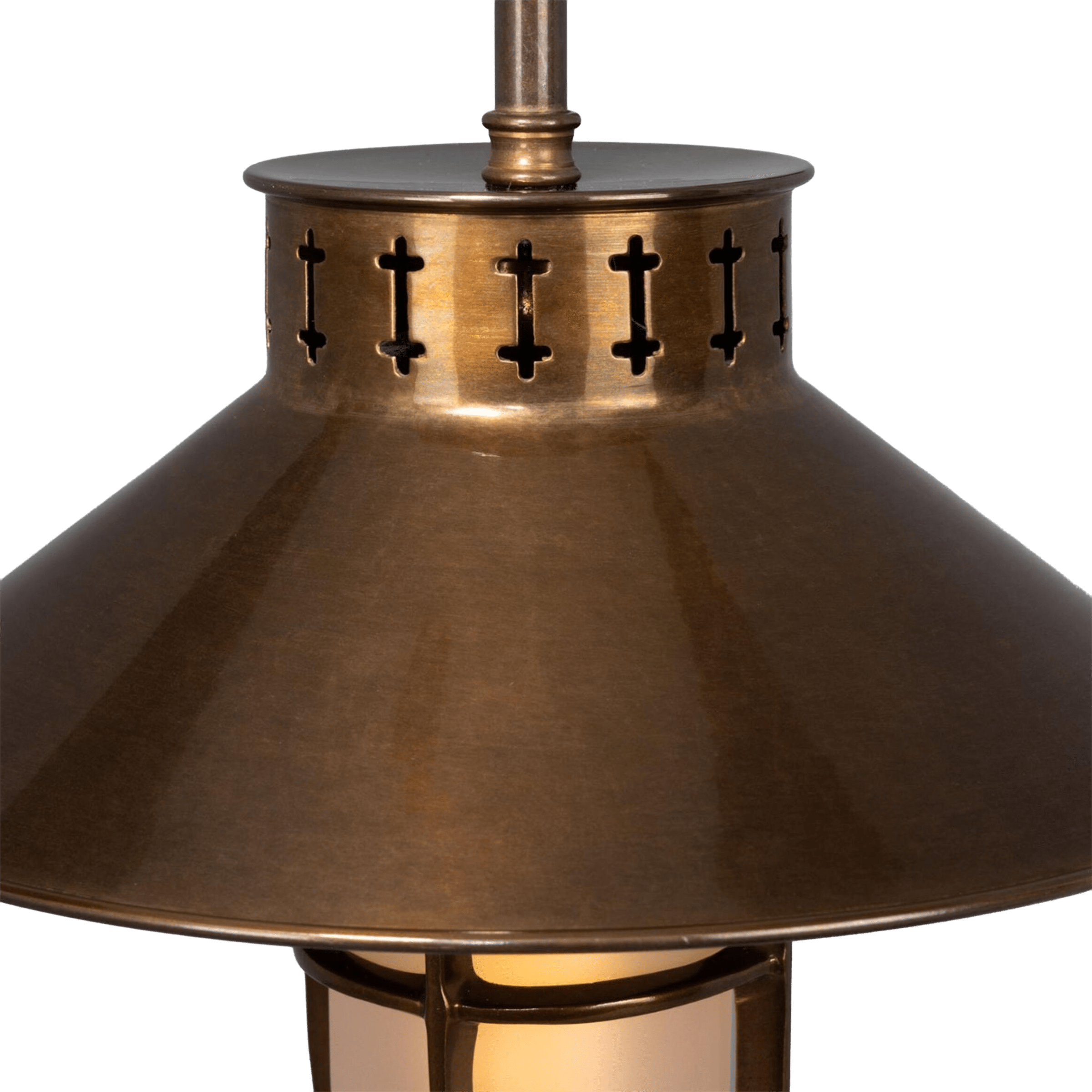 Mullan Lighting Lighting Boyd Vintage Industrial Well Glass Wall Sconce