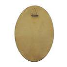 Fog Linen Work Decor Brass Framed Mirror