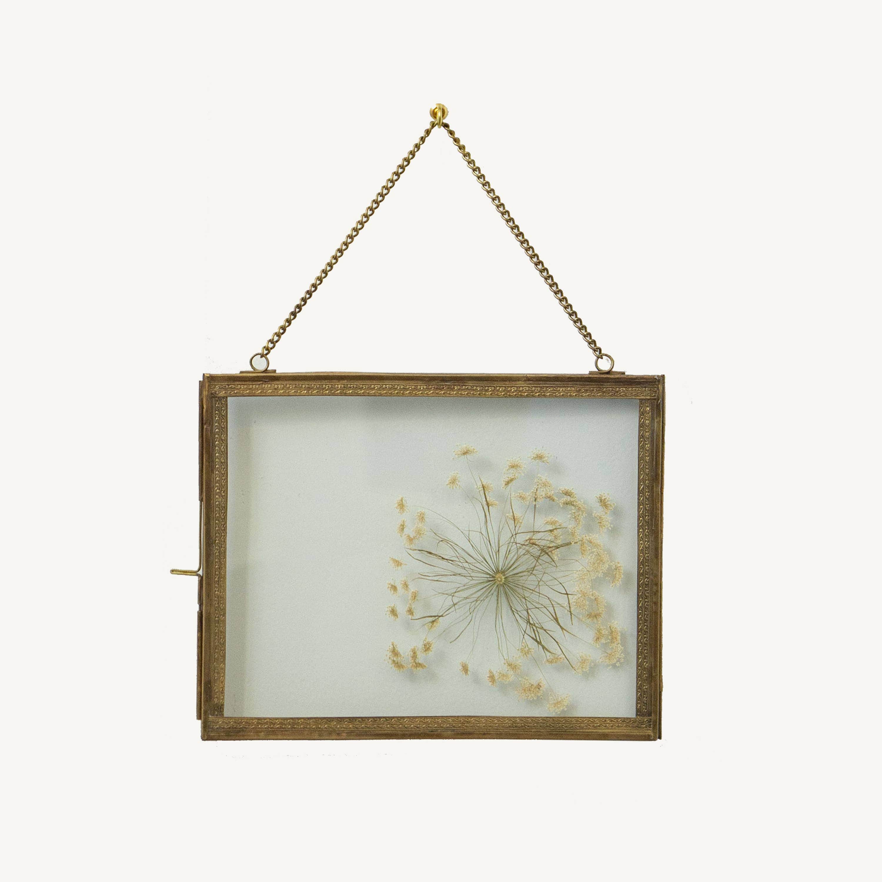 Civil Alchemy Wall Decor 8x10 Brass Hanging Photo Frame