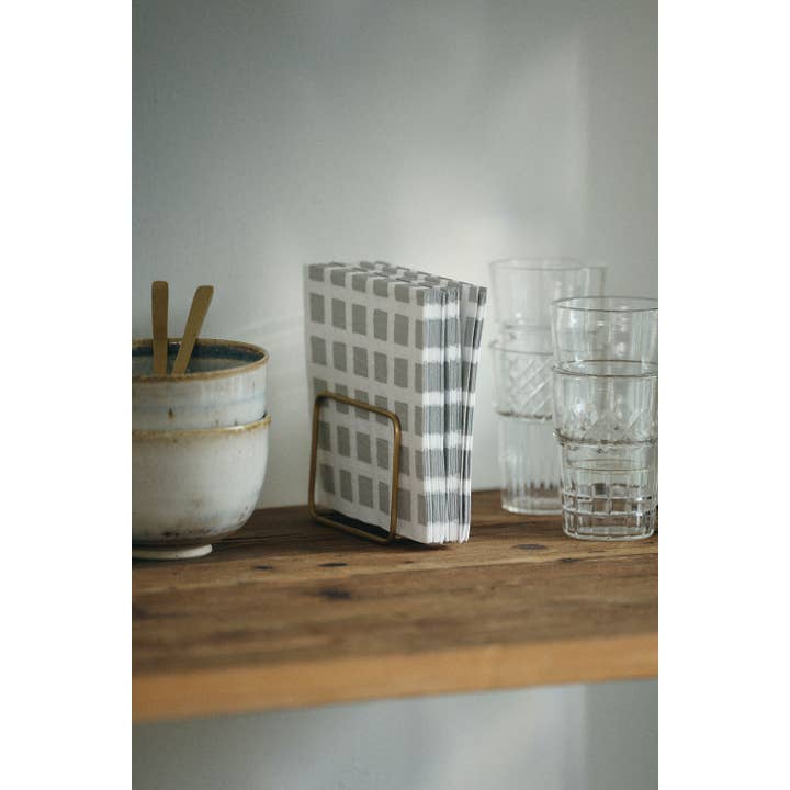 Fog Linen Work Kitchen & Dining Brass Paper Stand
