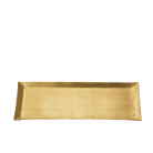 Fog Linen Work Kitchenware Brass Rectangular Plate