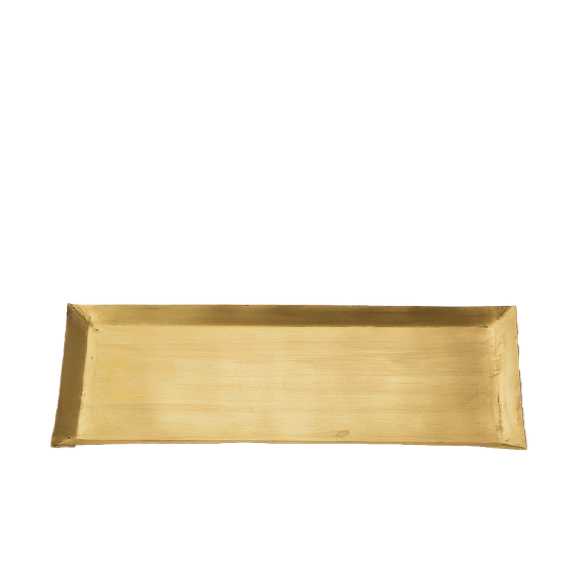 Fog Linen Work Kitchenware Brass Rectangular Plate