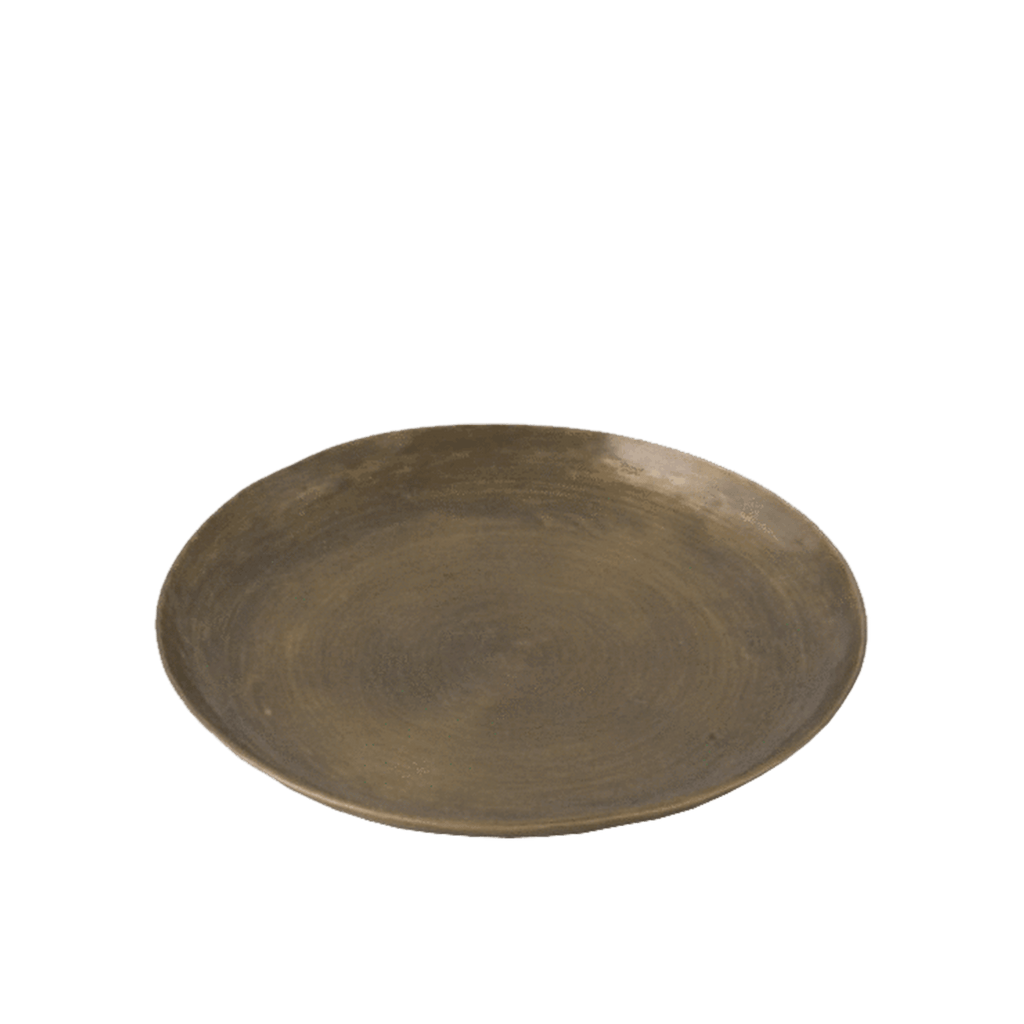 Fog Linen Work Accessory Brass Round Plate