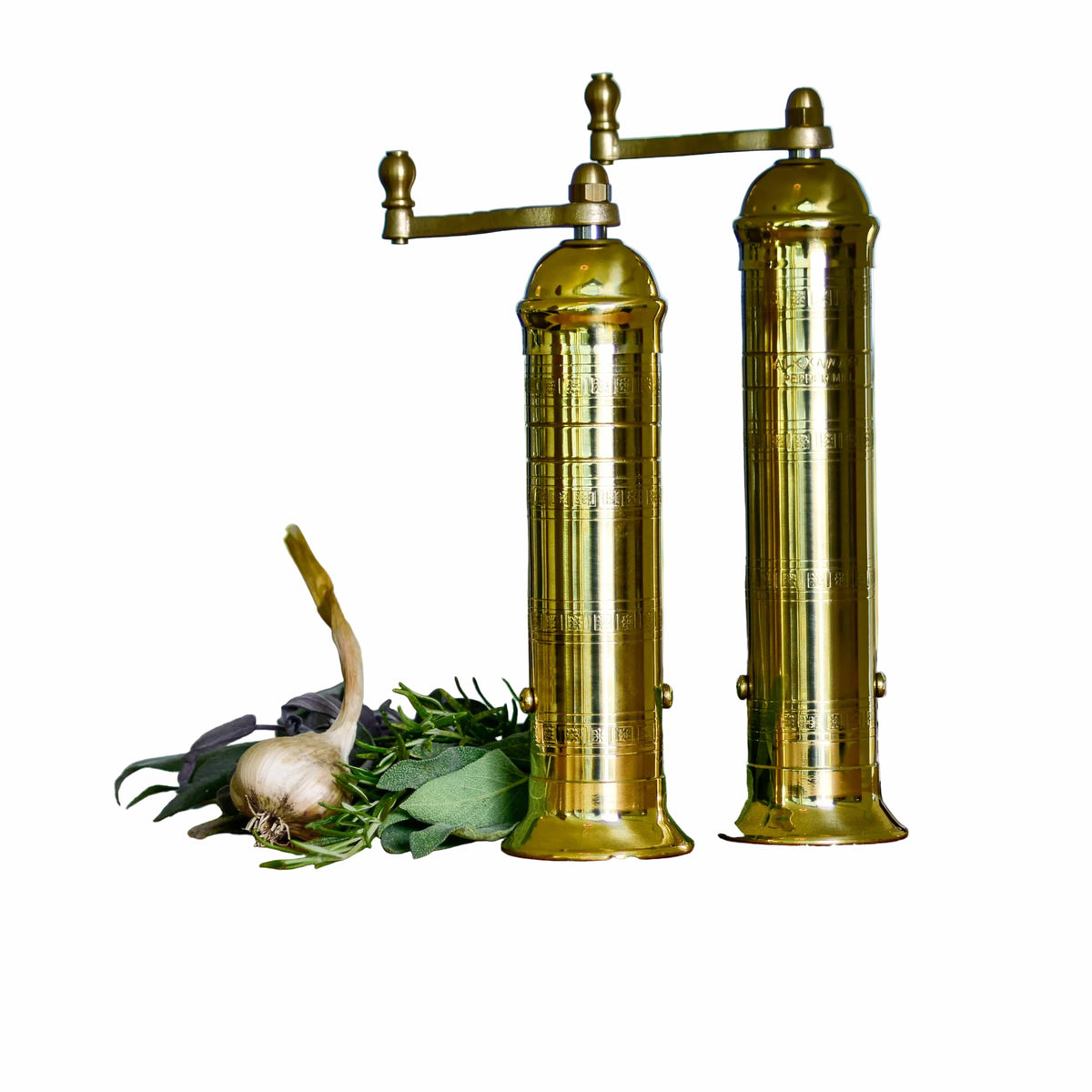 Rune-Jakobsen Design SHOP Brass Salt & Pepper Mills