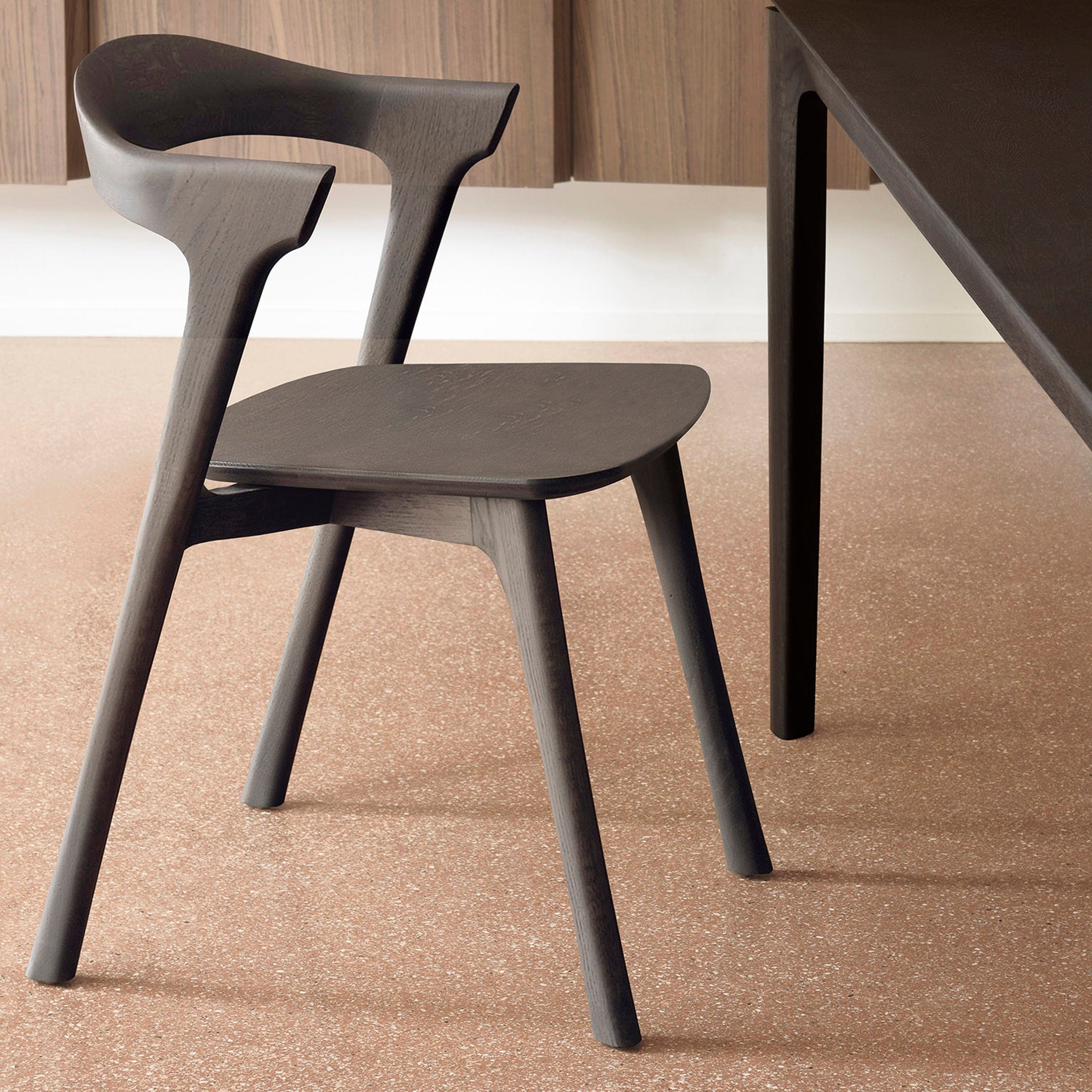 Ethnicraft Furniture Brown Oak Bok Chair