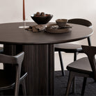 Ethnicraft Furniture Brown Oak Bok Chair