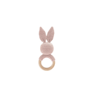 The Blueberry Hill Baby Toys Bunny Crocheted Teether Rattle