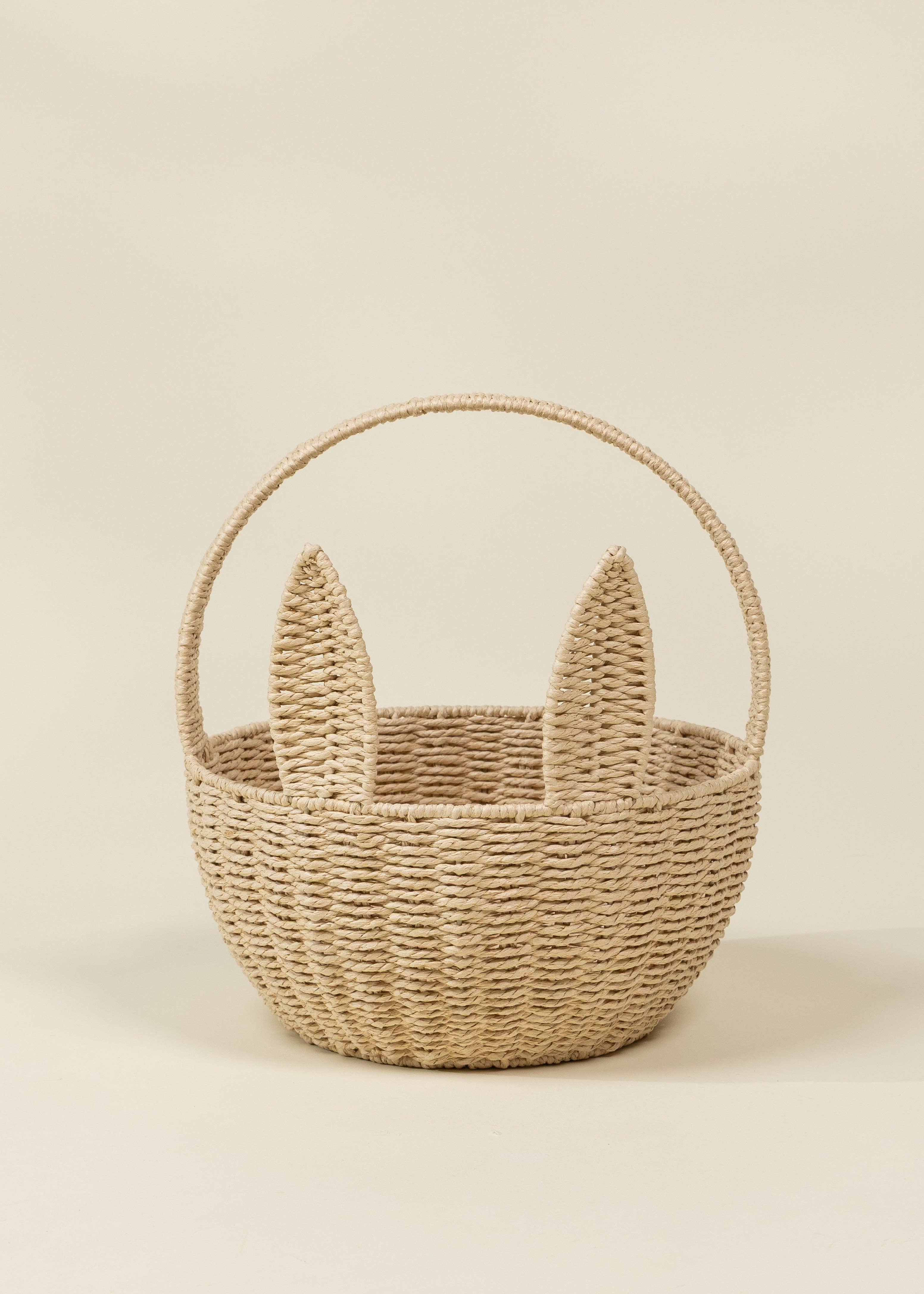 Coco Village Baskets Bunny Ears Basket , Large