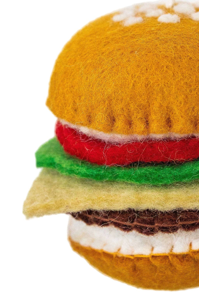 Nivas Holiday Ornaments Burger Felt Ornament