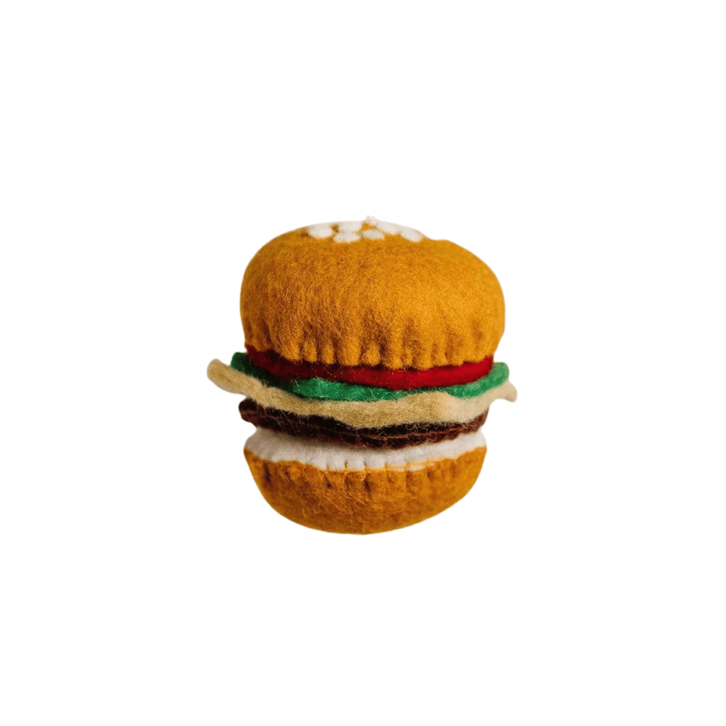 Nivas Holiday Ornaments Burger Felt Ornament