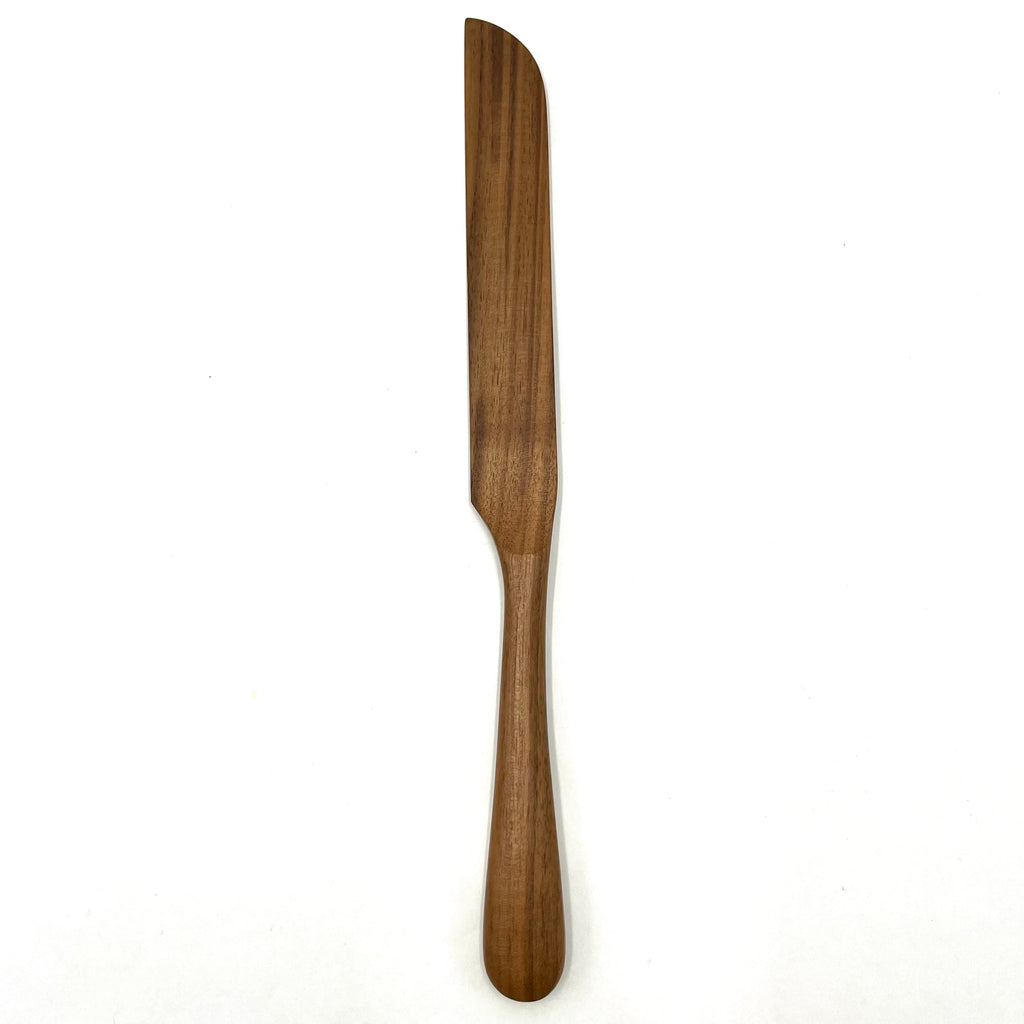 JBrody & Co. Kitchen Tools & Utensils Cake Server Set, Walnut Wood