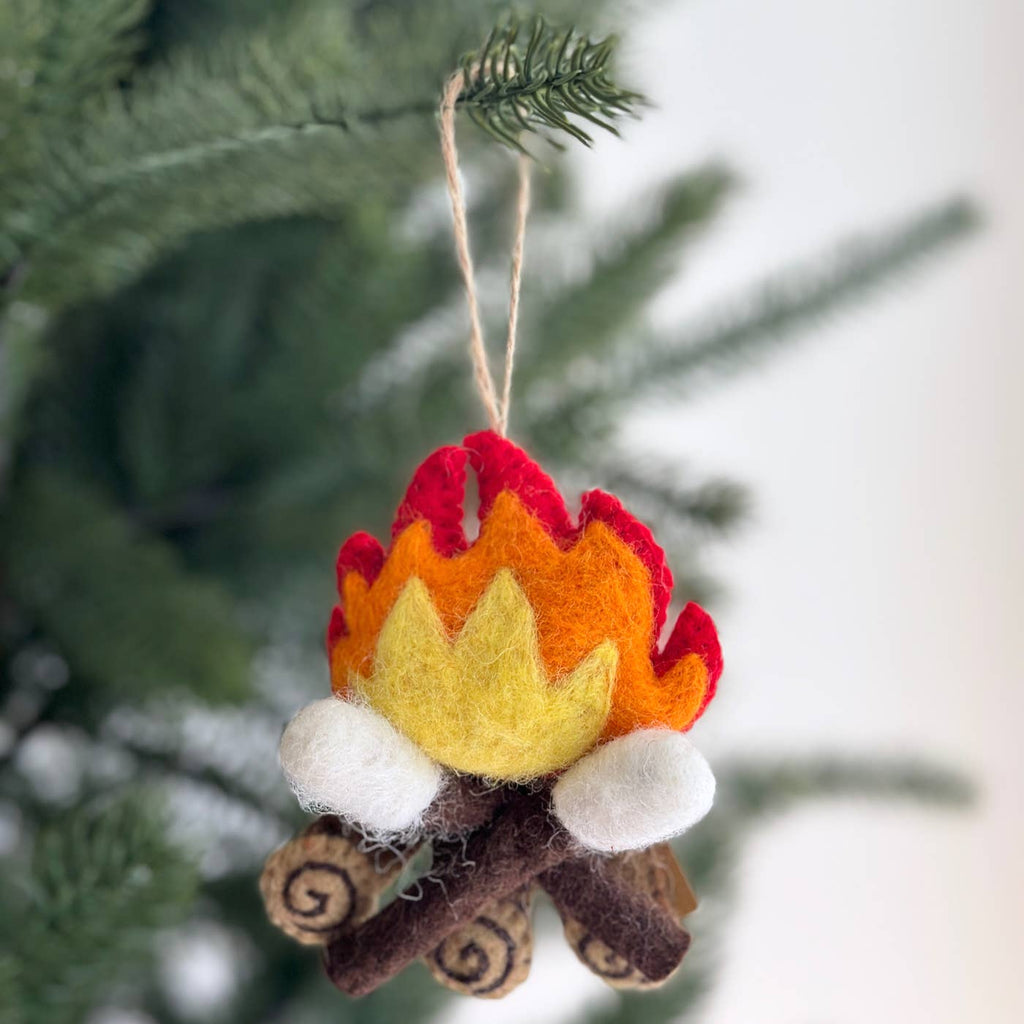 Ganapati Holiday Ornaments Campfire Felt Ornament