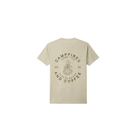 Warehouse Uniform & Embroidery SHOP Cream / Small Campfires + Coffee Tee