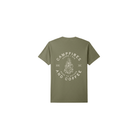 Warehouse Uniform & Embroidery SHOP Olive Green / Small Campfires + Coffee Tee
