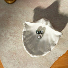 Puebco SHOP Ceramic Scallop Shell Tray