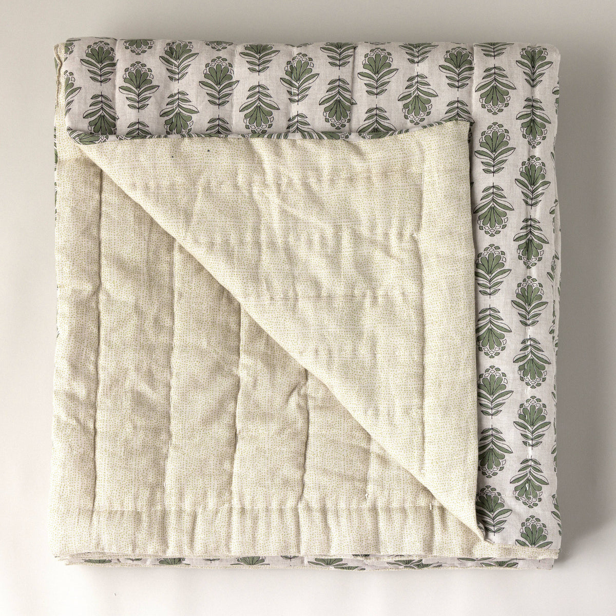 Co.House Designs SHOP Charlie Block Print Quilt, Twin