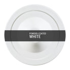Mullan Lighting Lighting Powder-Coated White Cherith Globe Ceiling Light