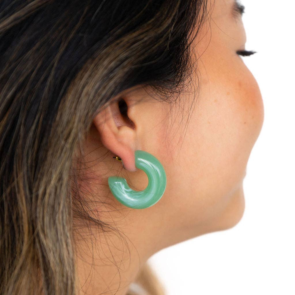 Spiffy & Splendid SHOP Chloe Hoops
