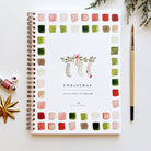 emily lex studio Stationery Christmas Watercolor Workbook