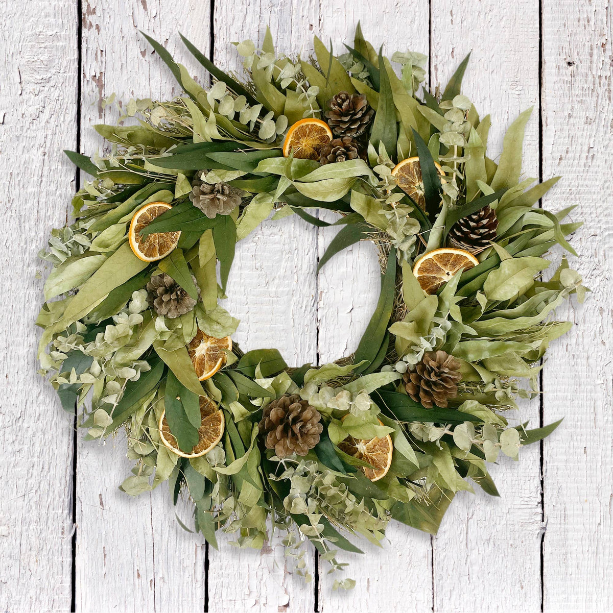 Andaluca Citrus & Eucalyptus Spice Wreath
