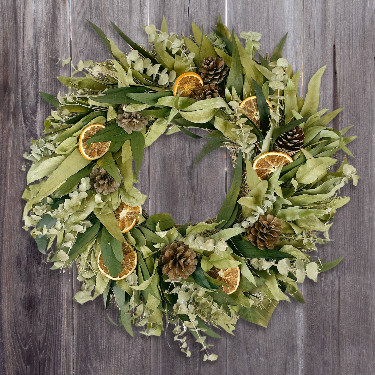 Andaluca Citrus & Eucalyptus Spice Wreath