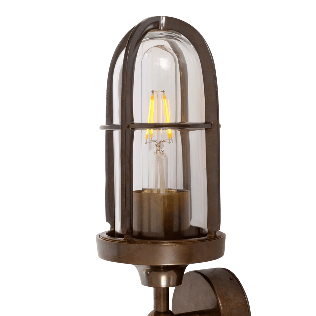 Mullan Lighting Lighting Clayton Double Well Glass Wall Sconce