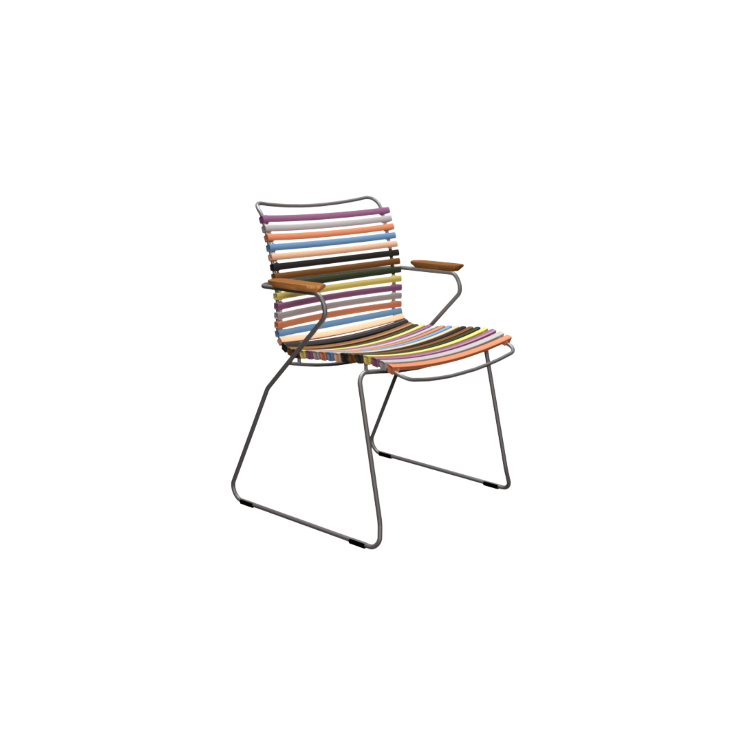 HOUE SHOP Multi Color 1 Click Dining Chair