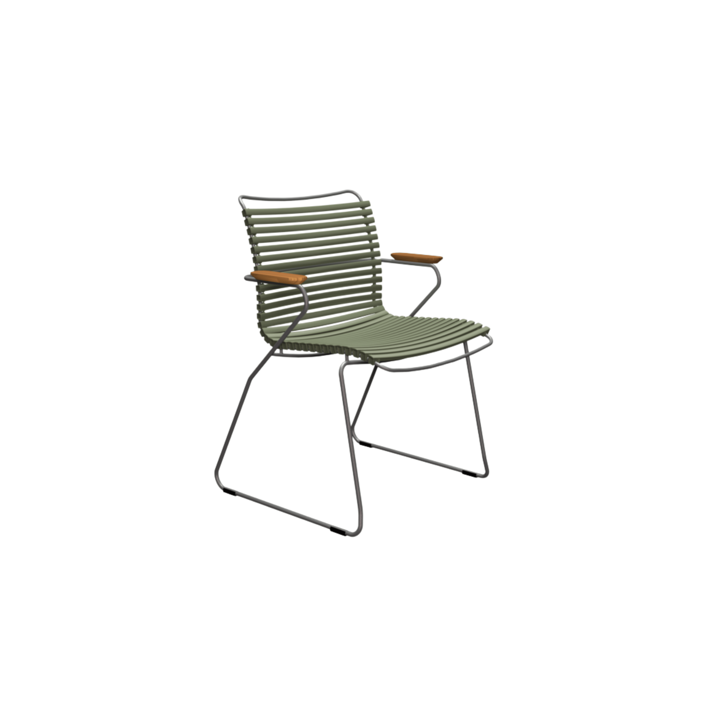 HOUE SHOP Olive Green Click Dining Chair