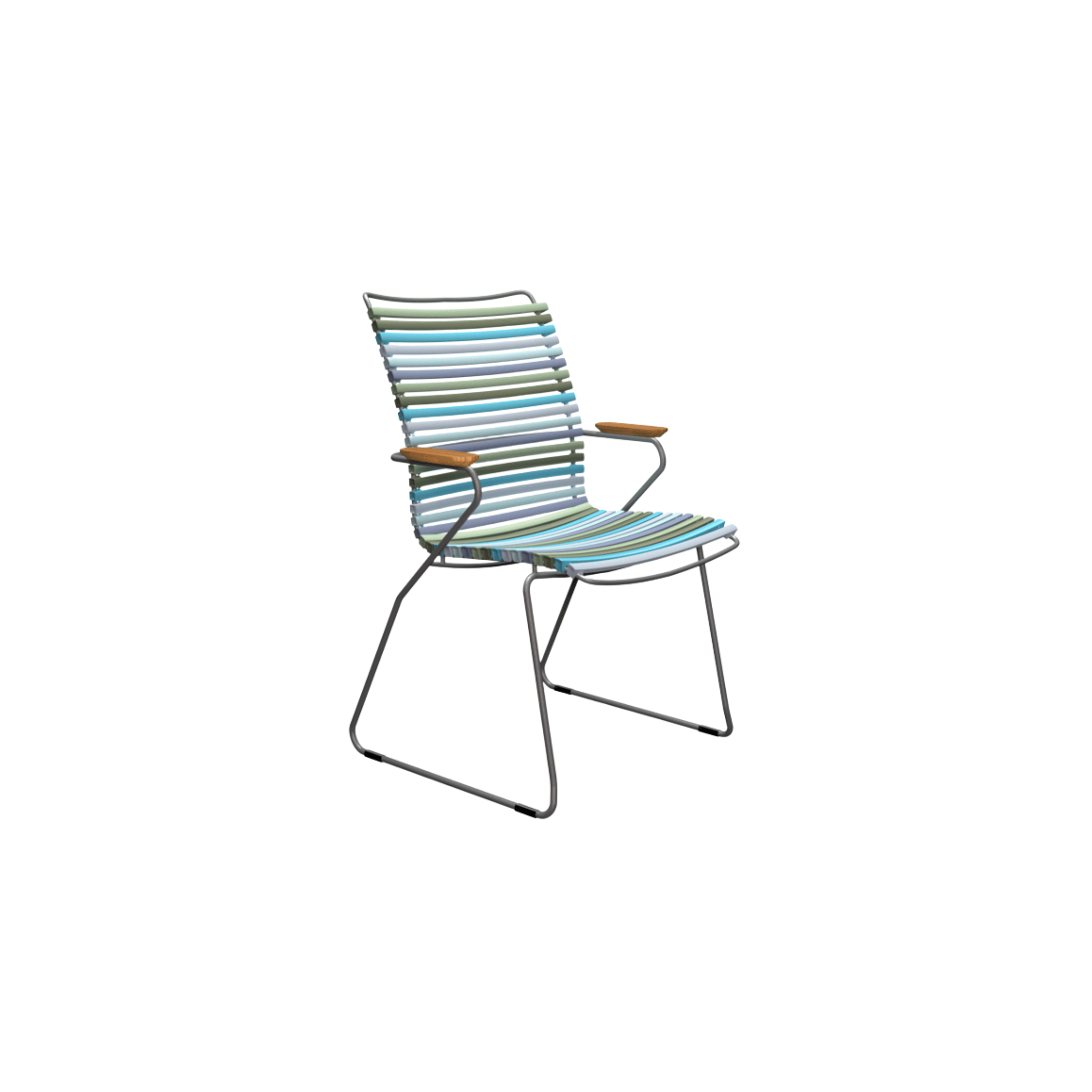 HOUE SHOP Multi Color 2 Click Dining Chair Tall