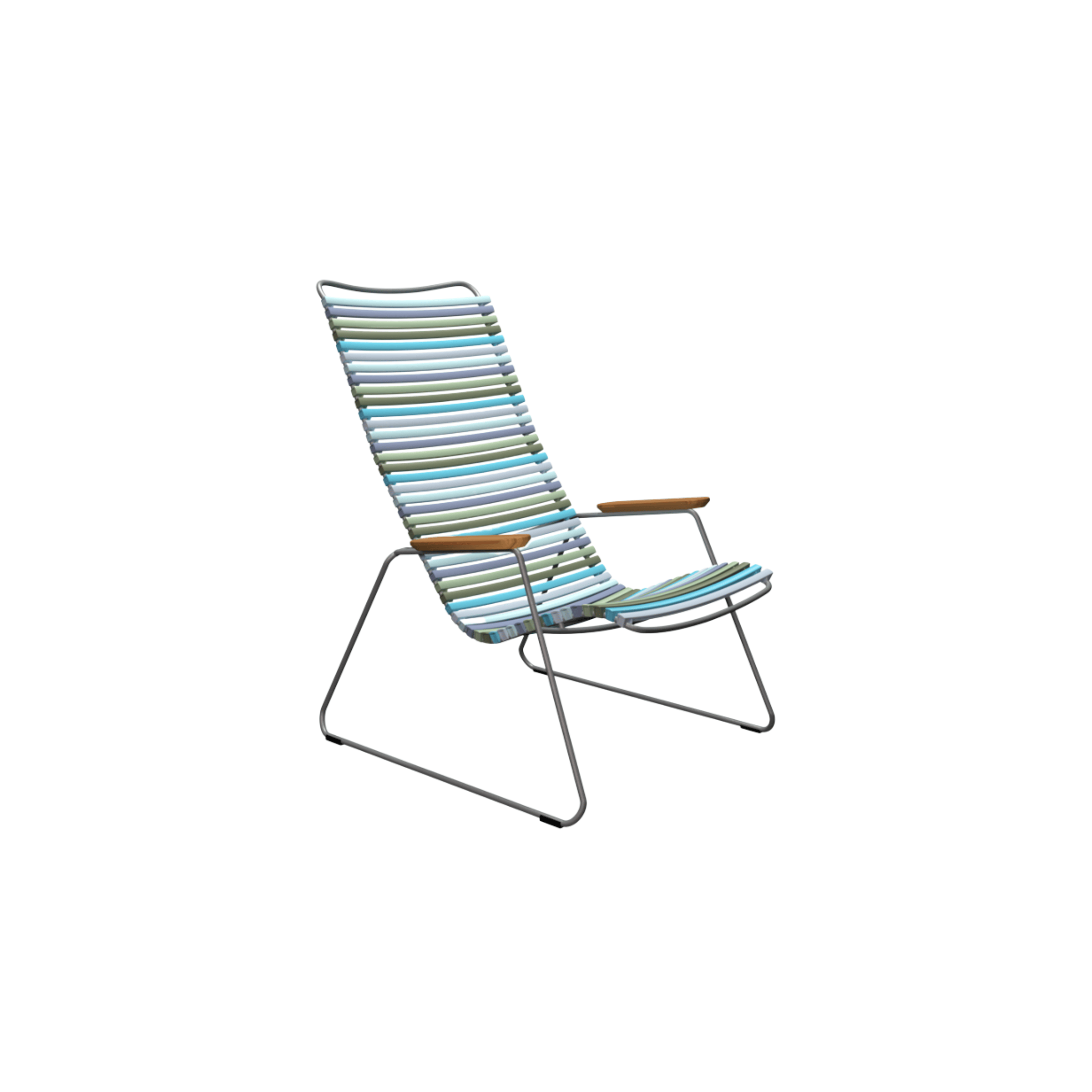 HOUE SHOP Multi Color 2 Click Lounge Chair