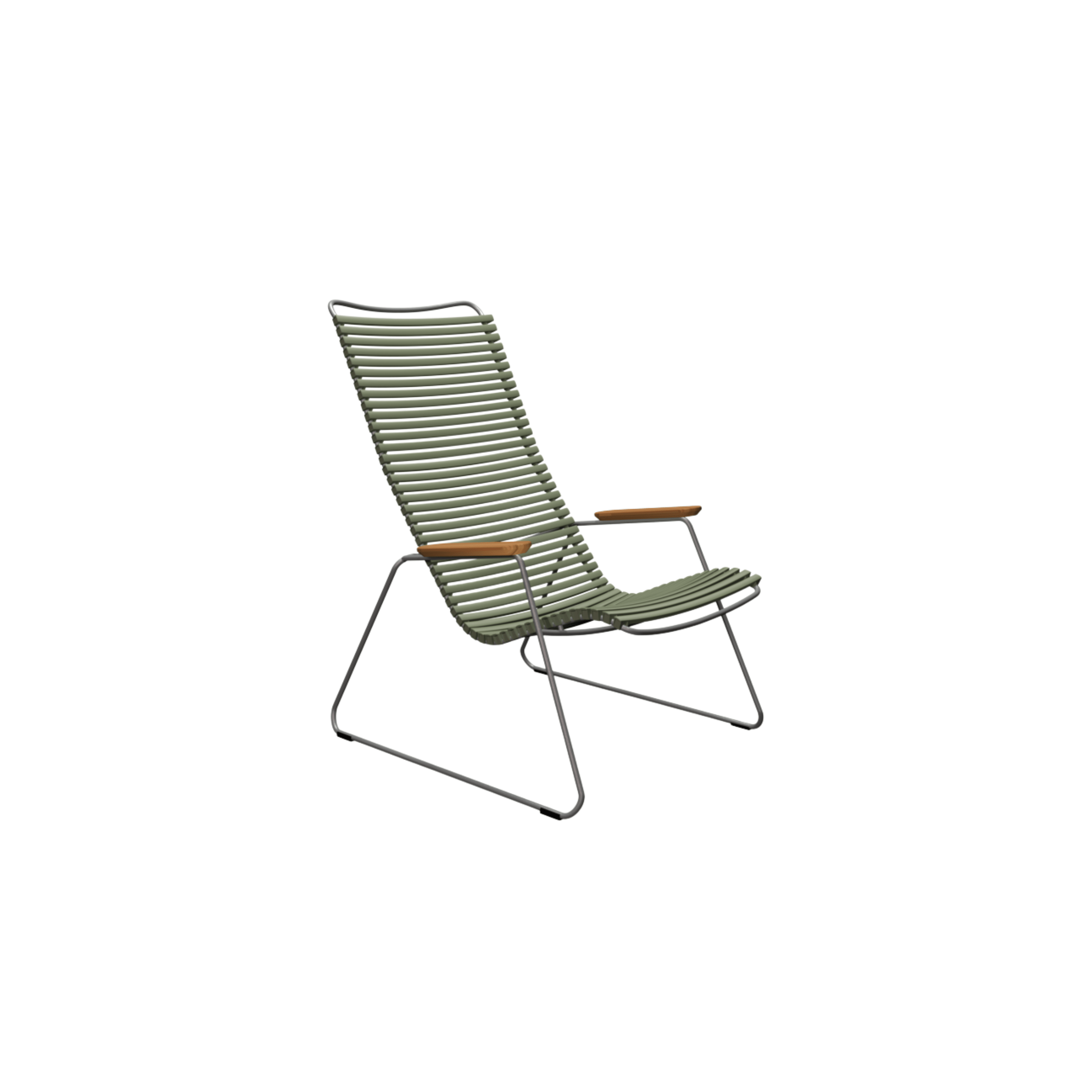 HOUE SHOP Olive Green Click Lounge Chair