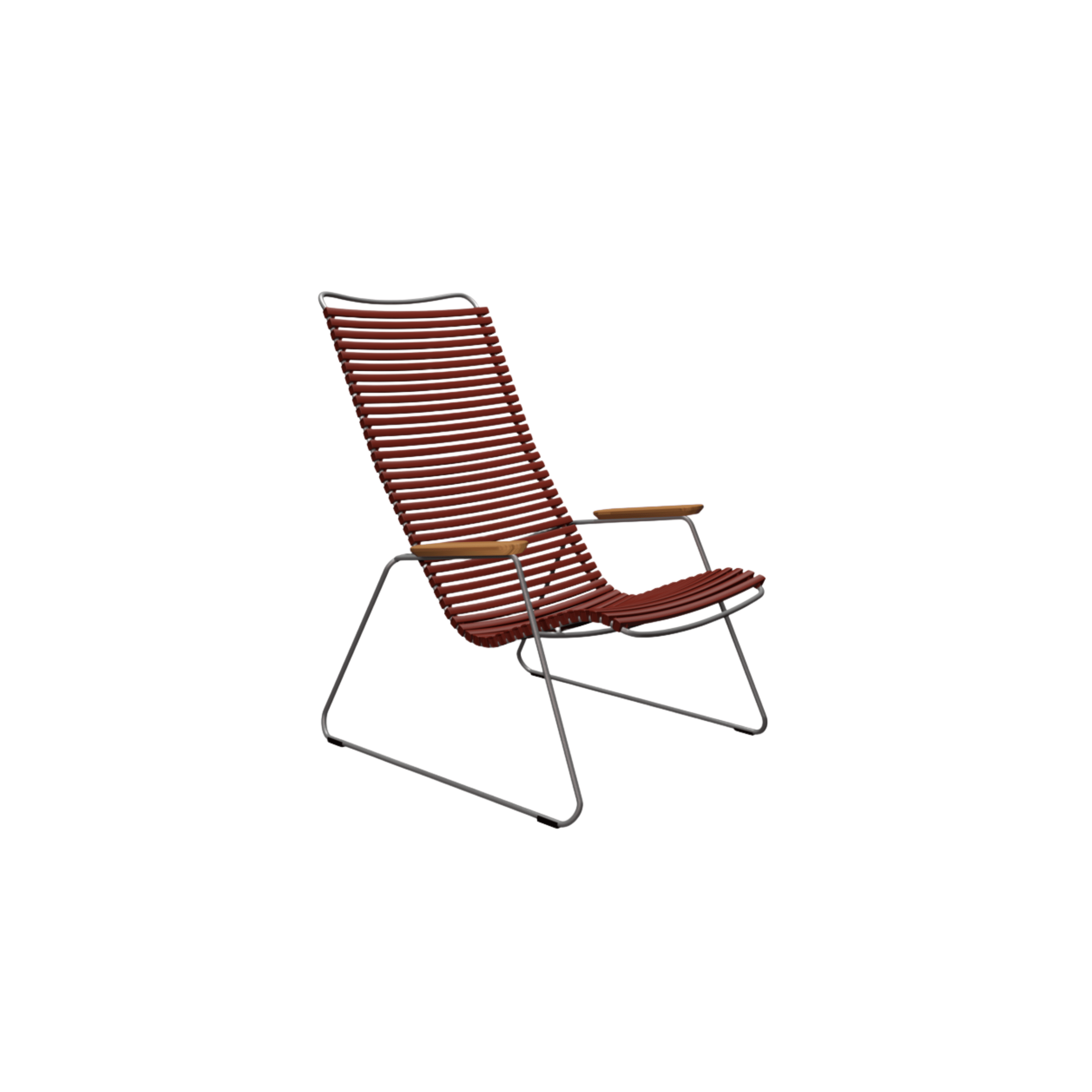 HOUE SHOP Red Click Lounge Chair