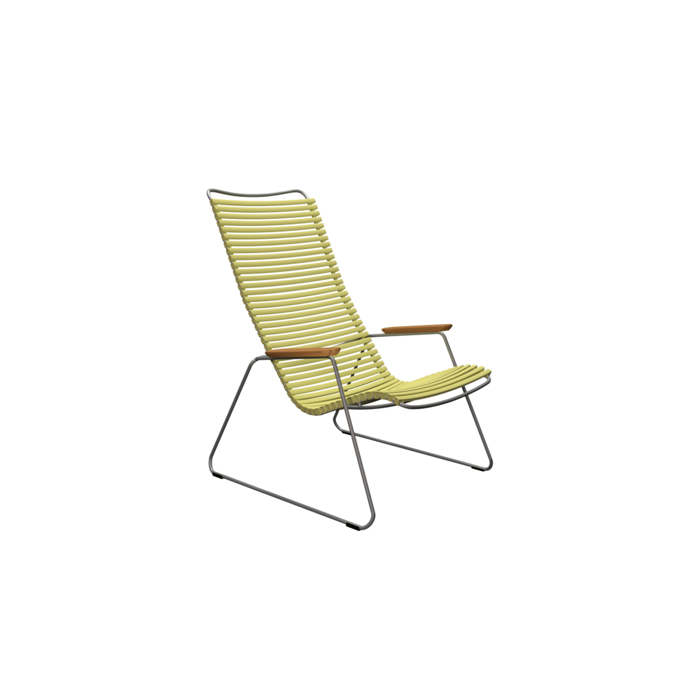 HOUE SHOP Yellow Click Lounge Chair