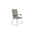HOUE SHOP Olive Green Click Position Chair